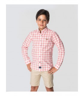 CAMISA CHICO CUADROS VICHY MARCA ESPAGNOLO