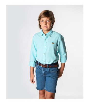 CAMISA CHICO LISA OXFORD MARCA SPAGNOLO