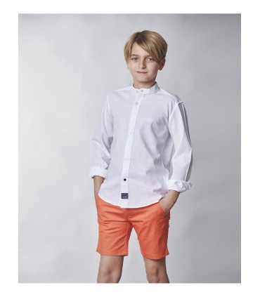 CAMISA CHICO LINO CUELLO MAO MARCA SPAGNOLO