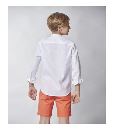 CAMISA CHICO LINO CUELLO MAO MARCA SPAGNOLO