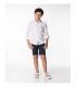 CAMISA CHICO POPELIN ESTAMPADO MARCA SPAGNOLO