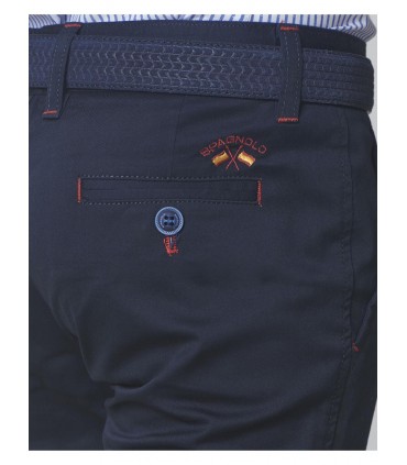 PANTALON CHINO GABARDINA ELASTICO MARCA SPAGNOLO