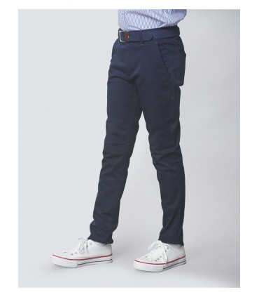 PANTALON CHINO GABARDINA ELASTICO MARCA SPAGNOLO