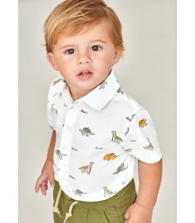 CAMISA BEBE MANGA CORTA MARCA MAYORAL