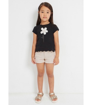 PANTALON CORTO ESTAMPADO NIÑA MARCA MAYORAL