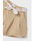 SHORT NIÑA CON CINTURON ESTAMPADO MARCA MAYORAL