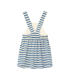 VESTIDO PETO NIÑA RAYAS MARCA WATERLEMON