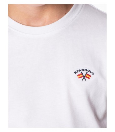 CAMISETA NIÑO LISA LOGO SPAGNOLO