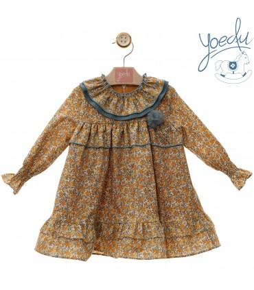 VESTIDO NIÑA MARCA YOEDU FAMILIA SIMBA