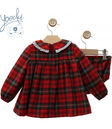 VESTIDO BEBE CON BRAGUITA MARCA YOEDU
