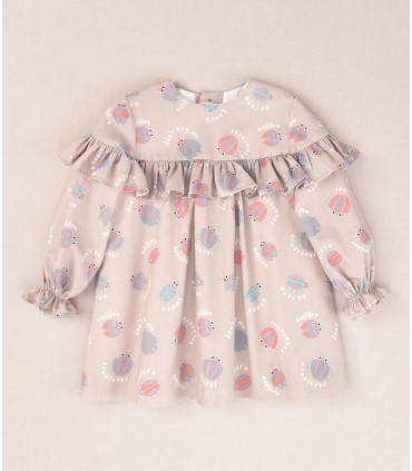 VESTIDO BEBE BICHOS MARCA COCOTE