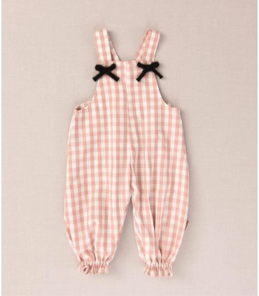 PANTALON LARGO VICHY BEBE MARCA COCOTE