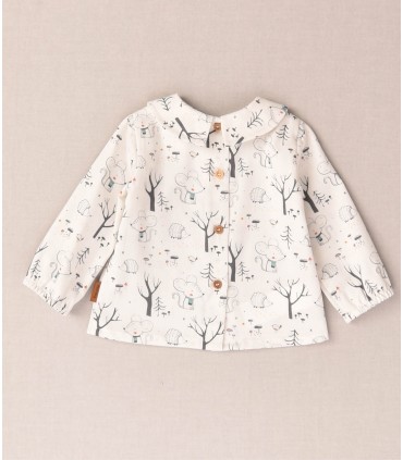 BLUSA BEBE LITTLE MOUSE MARCA COCOTE
