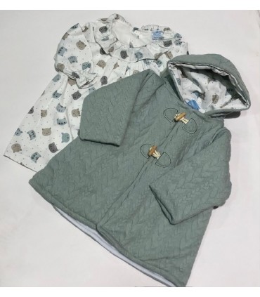VESTIDO ABRIGO BEBE MARCA SARDON