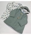 VESTIDO ABRIGO BEBE MARCA SARDON