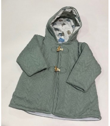 VESTIDO ABRIGO BEBE MARCA SARDON