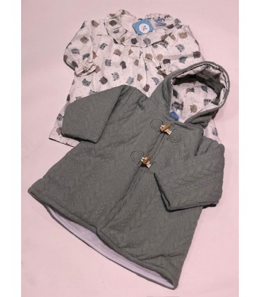 VESTIDO ABRIGO BEBE MARCA SARDON