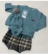 CONJUNTO BEBE TRES PIEZAS MARCA MAC ILUSION