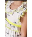 VESTIDO NIÑA COLECCION NUDOS MARCA MON PETIT BONBON