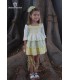 VESTIDO NIÑA MANGA FRANCESA MARCA DBB COLLECTION