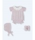 CONJUNTO BEBE CUATRO PIEZAS MARCA MAC ILUSION
