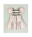 VESTIDO NIÑA RAYAS MARCA JOSE VARON