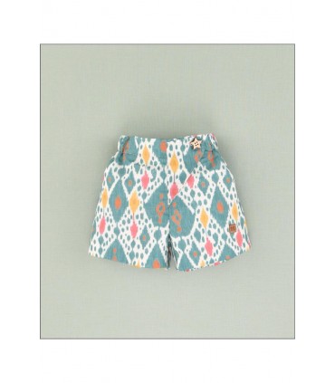 PANTALON CORTO ETNICO NIÑO MARCA JOSE VARON