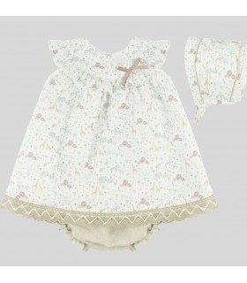 JESUSITO BEBE TRES PIEZAS ESTAMPADO MARCA BABY-FERR