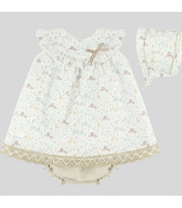 JESUSITO BEBE TRES PIEZAS ESTAMPADO MARCA BABY-FERR