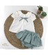 CONJUNTO BEBE DOS PIEZAS NIÑA MARCA BABY-FERR