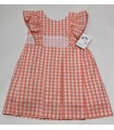 VESTIDO NIÑA CUADRITOS MARCA BABY-FERR