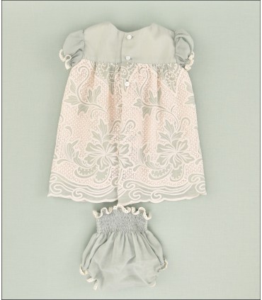 VESTIDO BAMBULA BORDADA BEBE MARCA JOSE VARON