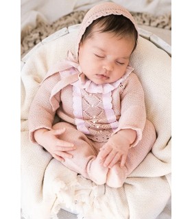 CONJUNTO BEBE DOS PIEZAS PUNTO MARCA MAC ILUSION