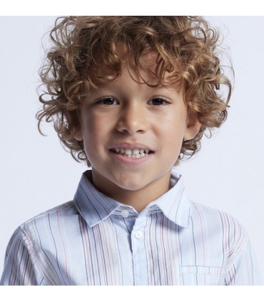 CAMISA NIÑO MANGA LARGA RAYAS MARCA MAYORAL