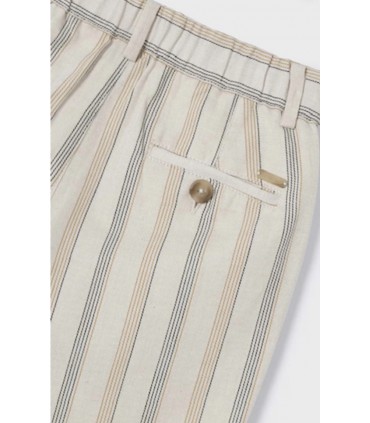 PANTALON NIÑO LINO RAYAS MARCA MAYORAL