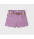SHORT NIÑA CON CINTURON MARCA MAYORAL