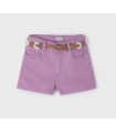 SHORT NIÑA CON CINTURON MARCA MAYORAL