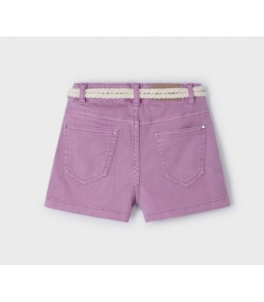 SHORT NIÑA CON CINTURON MARCA MAYORAL