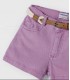 SHORT NIÑA CON CINTURON MARCA MAYORAL