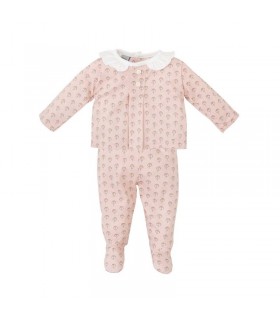 CONJUNTO BEBE DOS PIEZAS POLAINAS ALGODON