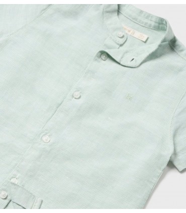 CAMISA BEBE LINO CUELLO MAO MARCA MAYORAL