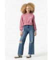 PANTALON CHICA TEJANO TIRO ALTO MARCA TIFFOSI