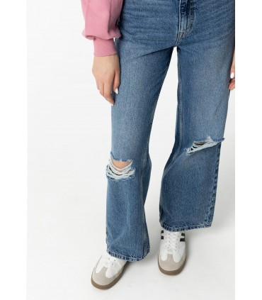 PANTALON CHICA TEJANO TIRO ALTO MARCA TIFFOSI
