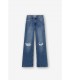 PANTALON CHICA TEJANO TIRO ALTO MARCA TIFFOSI