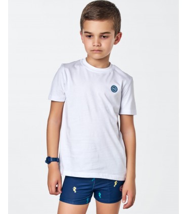 CAMISETA NIÑO MODELO SELLO MARCA SPAGNOLO