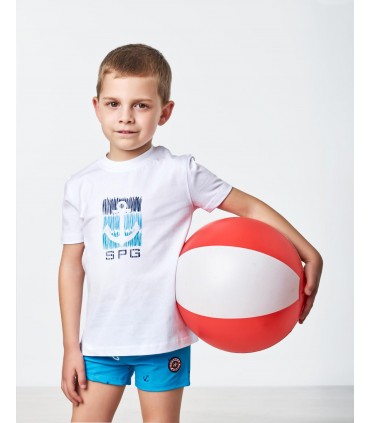 CAMISETA NIÑO ANCLA MARCA SPAGNOLO