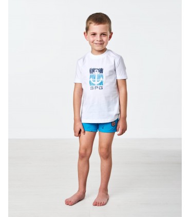 CAMISETA NIÑO ANCLA MARCA SPAGNOLO