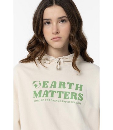 SUDADERA CHICA MANGA LARGA CAPUCHA MARCA TIFFOSI