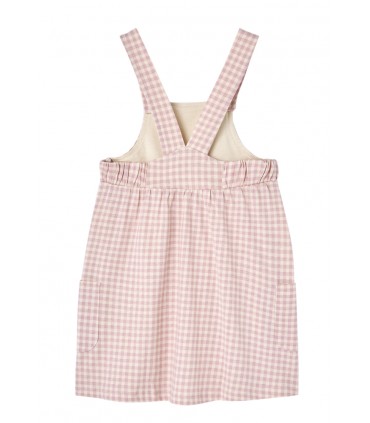 VESTIDO NIÑA TIRANTE CUADRO VICHY MARCA WATERLEMON