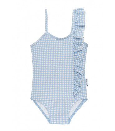 BAÑADOR NIÑA CUADRITOS MARCA WATERLEMON